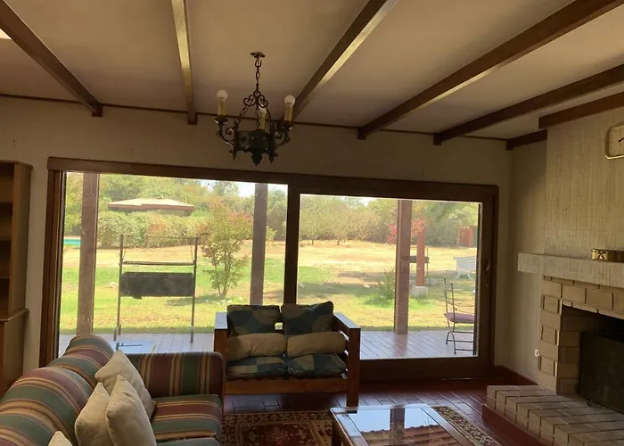 Casa Tranquila Y Central Con Piscina En Olmue